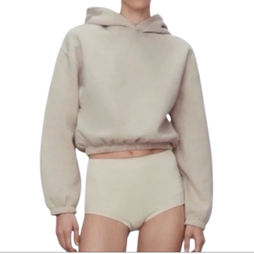 Zara Light Tan Hoodie